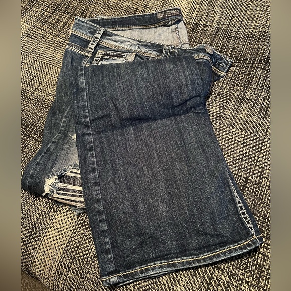 Ladies Quick Silver Boot cut jeans - Picture 2 of 5